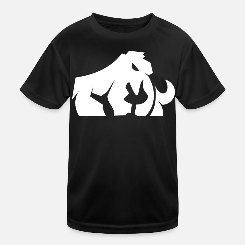 Modernes Mammut – Stylisches Eiszeit-Design Kinder Funktions-T-Shirt