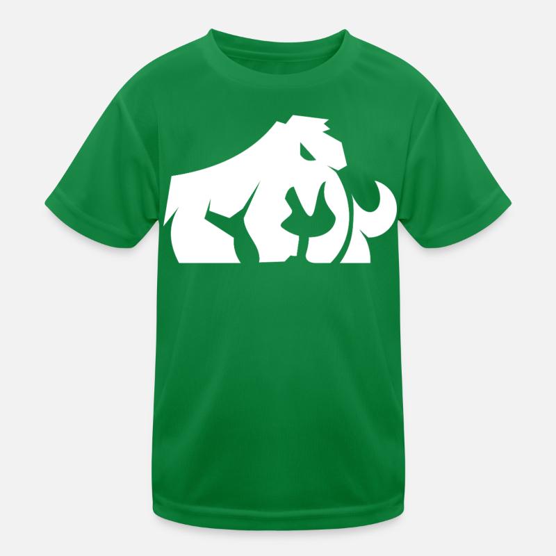 Modernes Mammut – Stylisches Eiszeit-Design Kinder Funktions-T-Shirt