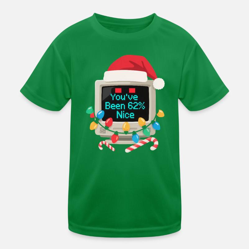 Computer Christmas AI Sarcastic Tech Gift Kids Functional T-Shirt