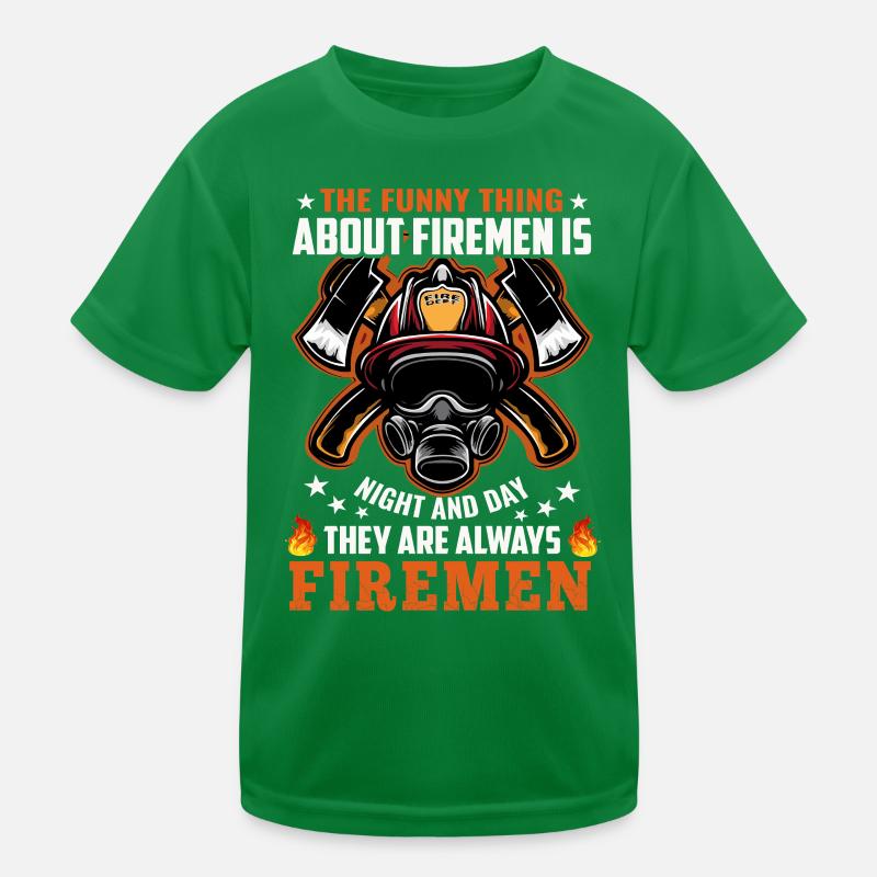 Pompier T-shirt sport Enfant