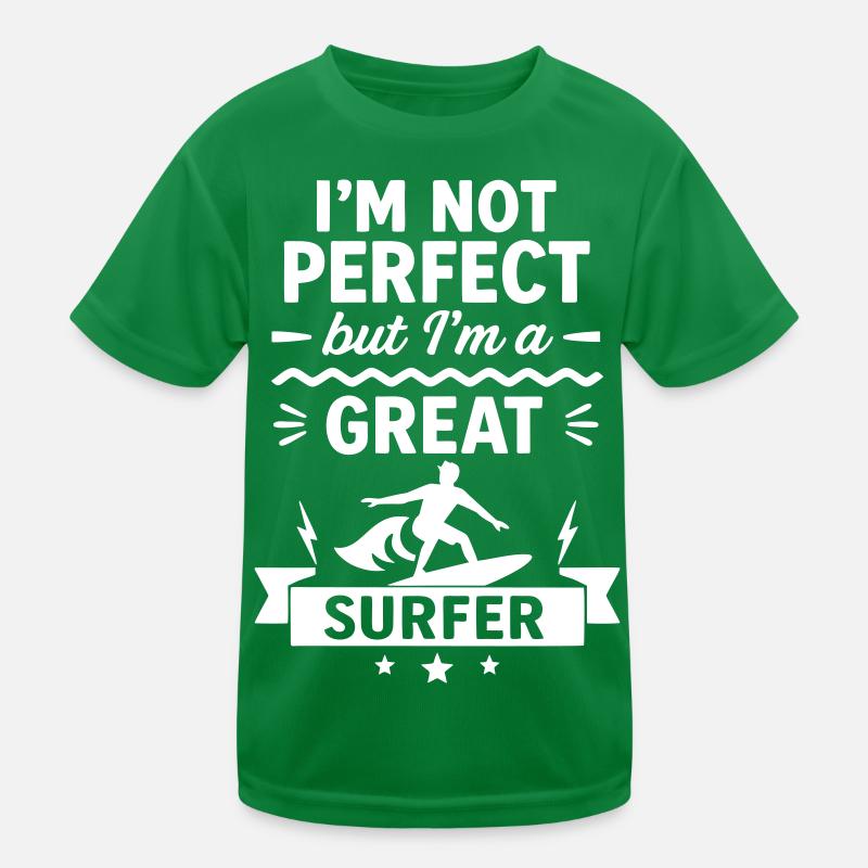 Super surfeur Océan Vague Surf T-shirt sport Enfant
