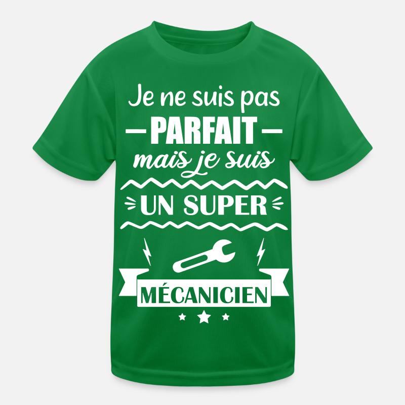 Super Mécanicien Garage Outils mécano T-shirt sport Enfant