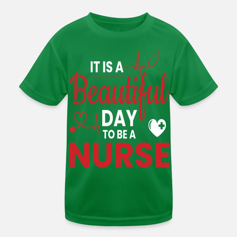Krankenschwester Kinder Funktions-T-Shirt