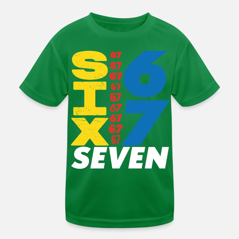 Six Seven, 67 Kids Functional T-Shirt