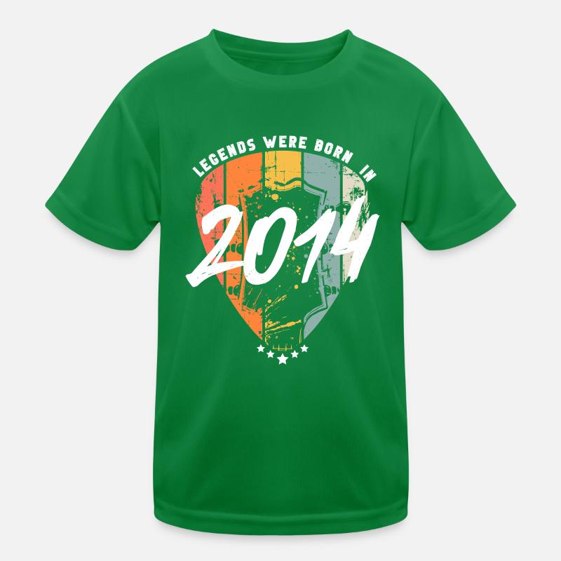 Geburtstag 2014 Gitarrist Gitarre Kinder Funktions-T-Shirt