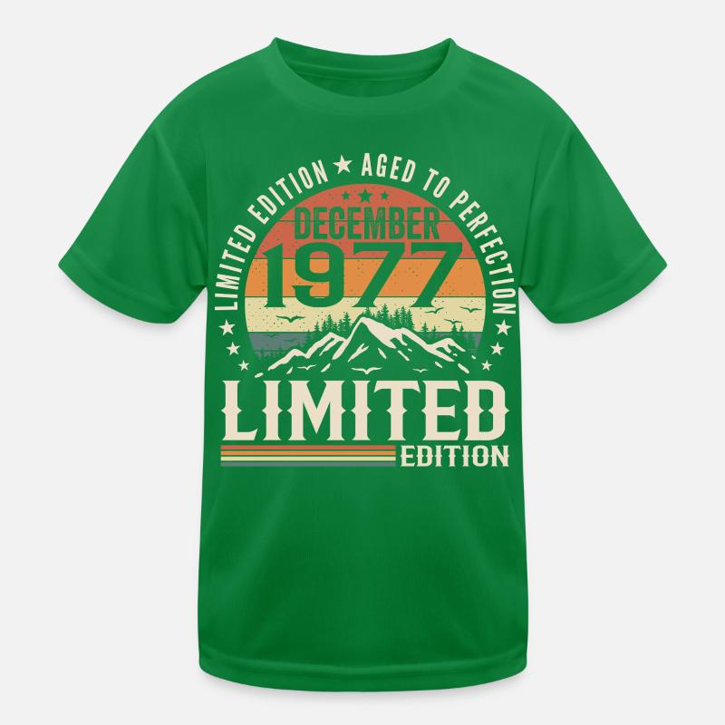 Décembre 1977 T-shirt sport Enfant
