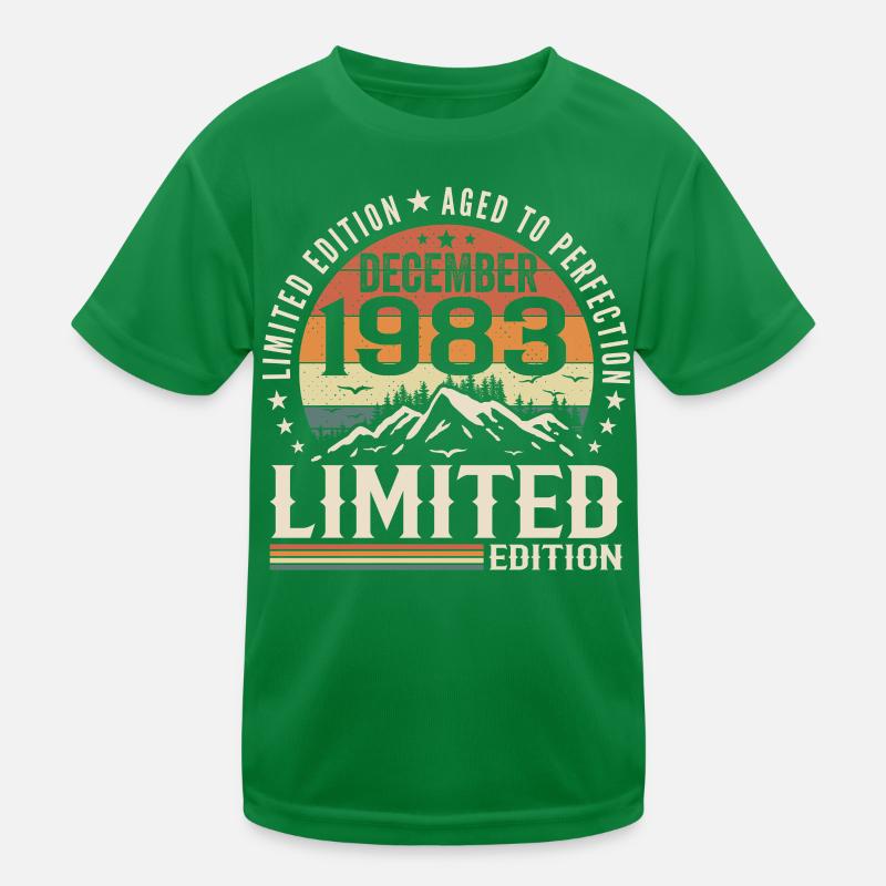 Dezember 1983 Kinder Funktions-T-Shirt