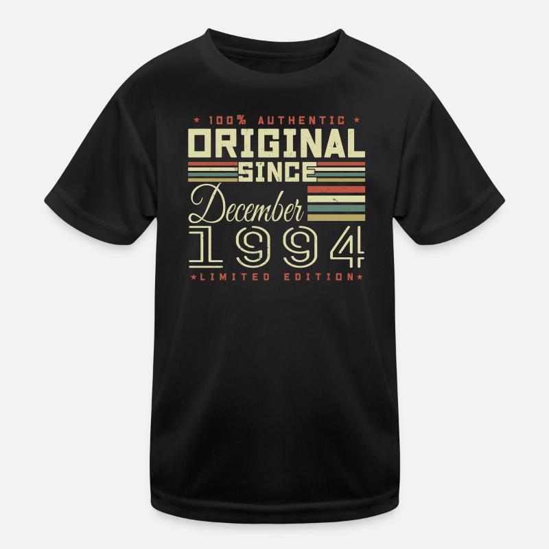 31 Year Anniversary | Original December 1994 Kids Functional T-Shirt