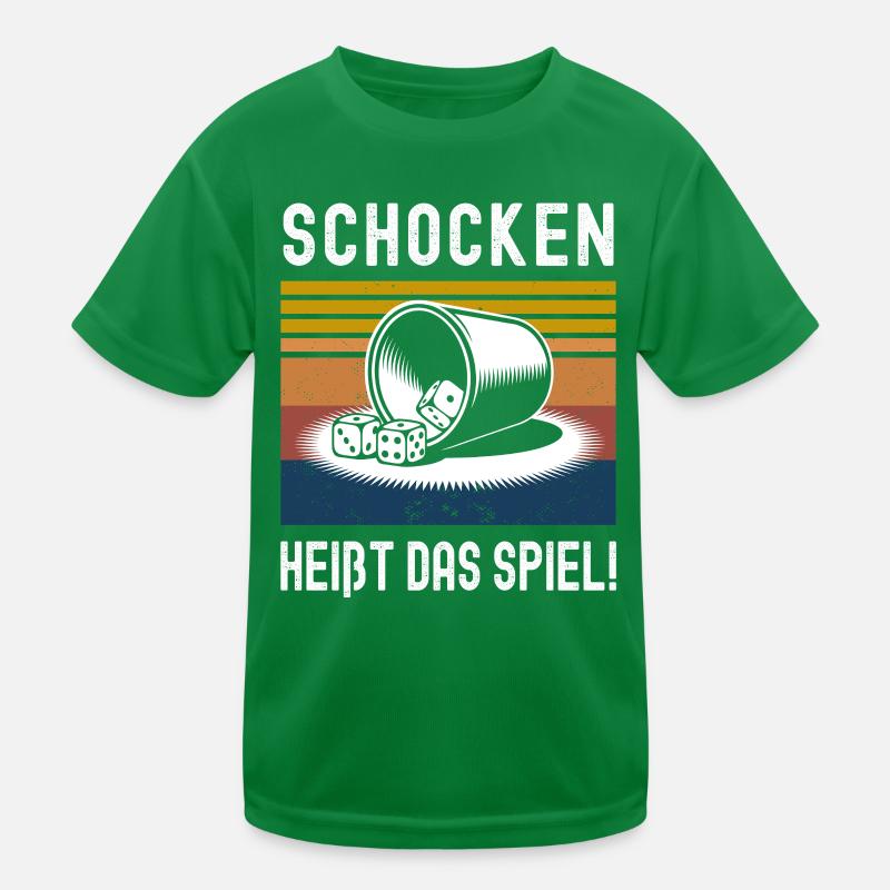Schocken, c’est le nom du jeu ! Dés Puzzle Jule T-shirt sport Enfant