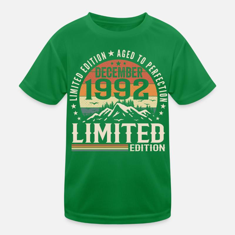 Décembre 1992 T-shirt sport Enfant