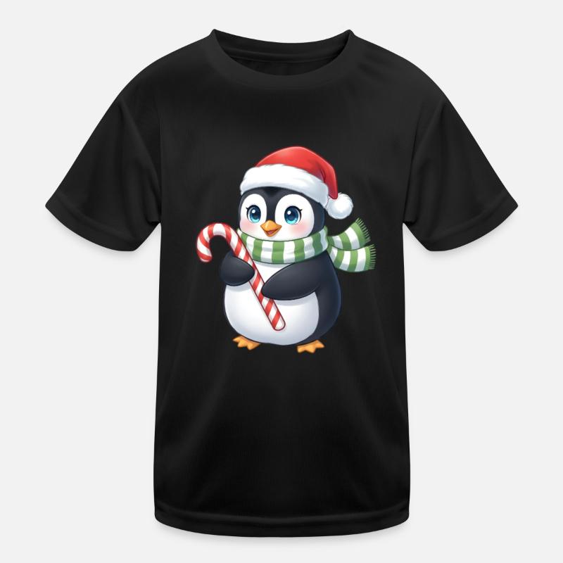 Weihnachtspinguin - eine tolle Geschenkidee Kinder Funktions-T-Shirt