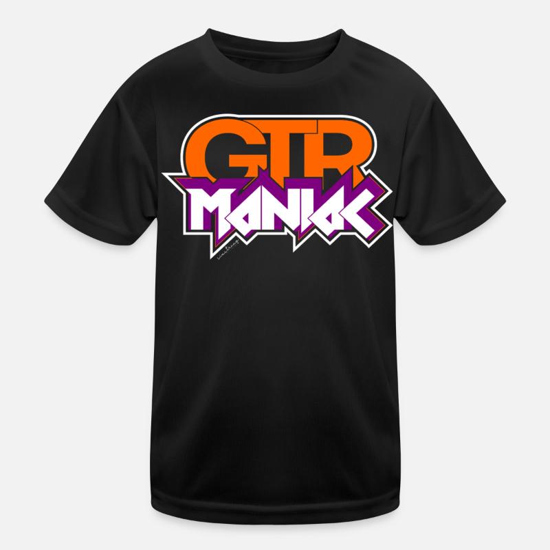 Guitar Maniac Kids Functional T-Shirt