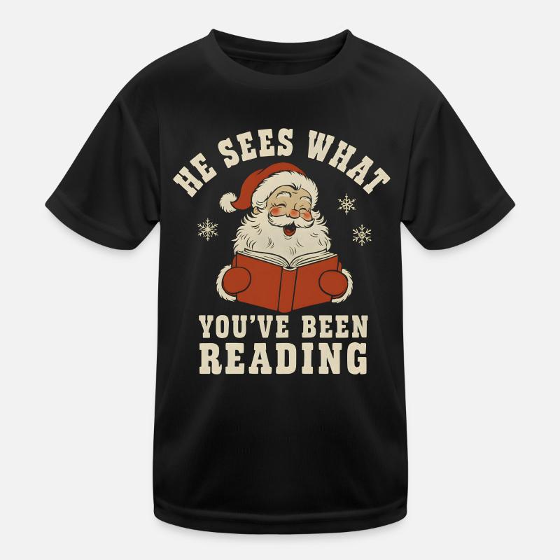 Il voit ce que vous avez lu Chemise T-shirt sport Enfant