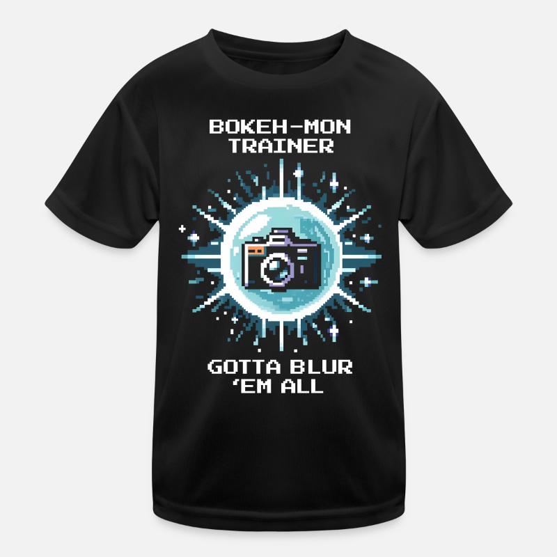 Bokeh Pro | Photography Bokeh Blur Kids Functional T-Shirt