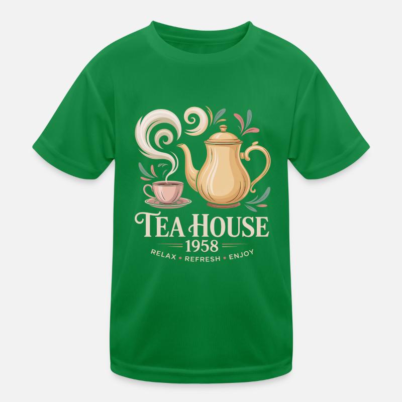 Vintage Tee Werbung Kinder Funktions-T-Shirt