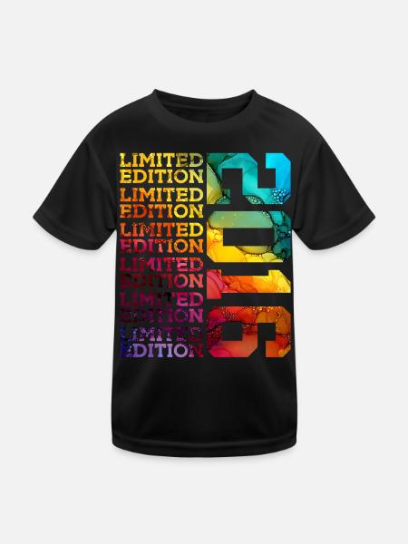 LIMITED EDITION 2016 10 YEARS 10TH BIRTHDAY - Kids Functional T-Shirt - black - Front