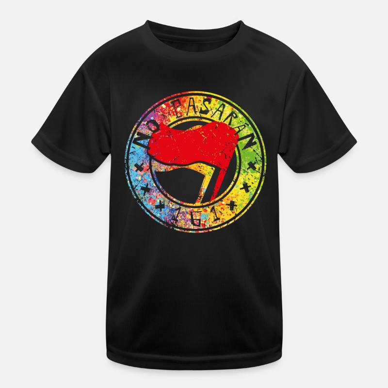 No Pasaran 161 Kids Functional T-Shirt