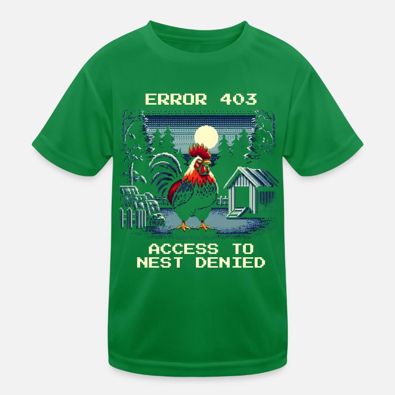 Zugang verweigert | Nest Error 403 Kinder Funktions-T-Shirt