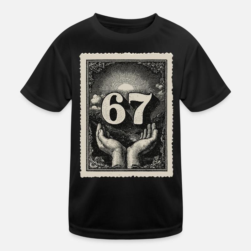 6 7 Meme – Das Original für Eingeweihte Kinder Funktions-T-Shirt