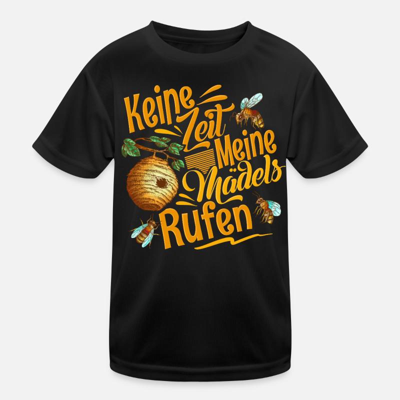 Imker Kinder Funktions-T-Shirt
