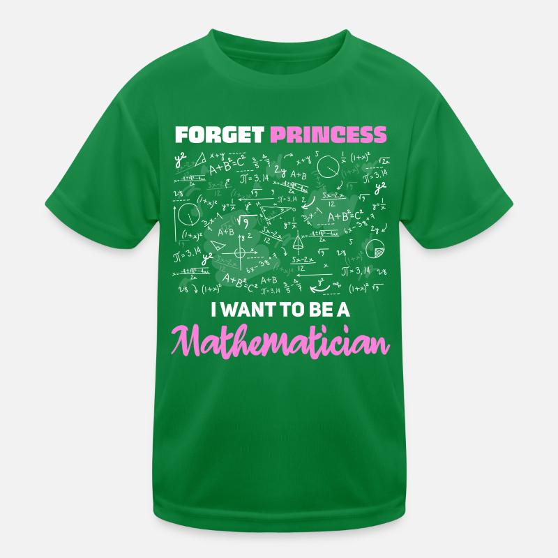 Je veux être mathématicien T-shirt sport Enfant