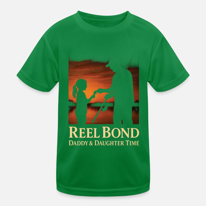 Reel Bond Daddy & Daughter Zeit Kinder Funktions-T-Shirt