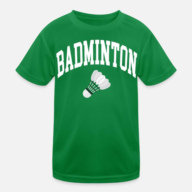 Badminton Kinder Funktions-T-Shirt