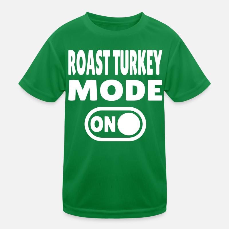 Mode dinde rôtie activé T-shirt sport Enfant