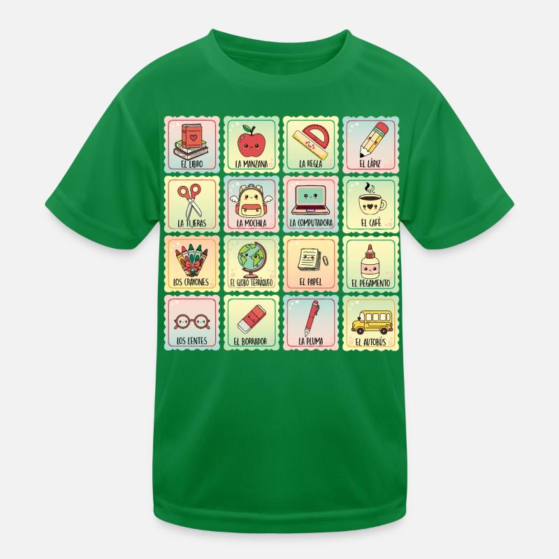 Professeur d’espagnol à l’école Bilingue T-shirt sport Enfant