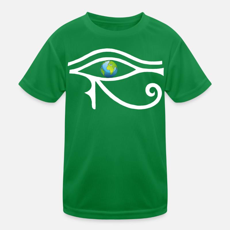 Ein weiterer Blick auf die Welt (weiß) Kinder Funktions-T-Shirt