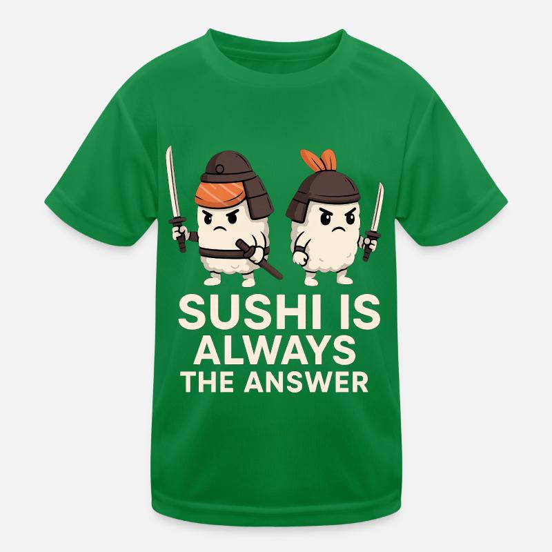 Le sushi est toujours la solution T-shirt sport Enfant