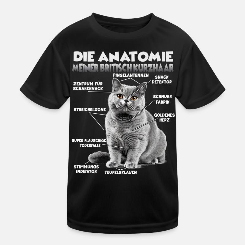 Britisch Kurzhaar T | Britisch Kurzhaar Katzen  Kinder Funktions-T-Shirt