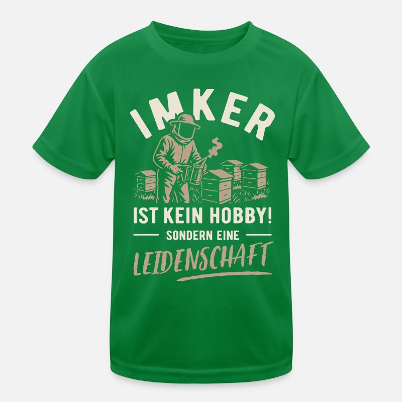 Beekeeper | Not a hobby but a passion Kids Functional T-Shirt