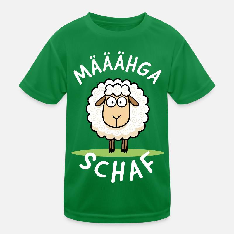 Määähga Schaf – Süßes Schafe Wortspiel Kinder Funktions-T-Shirt
