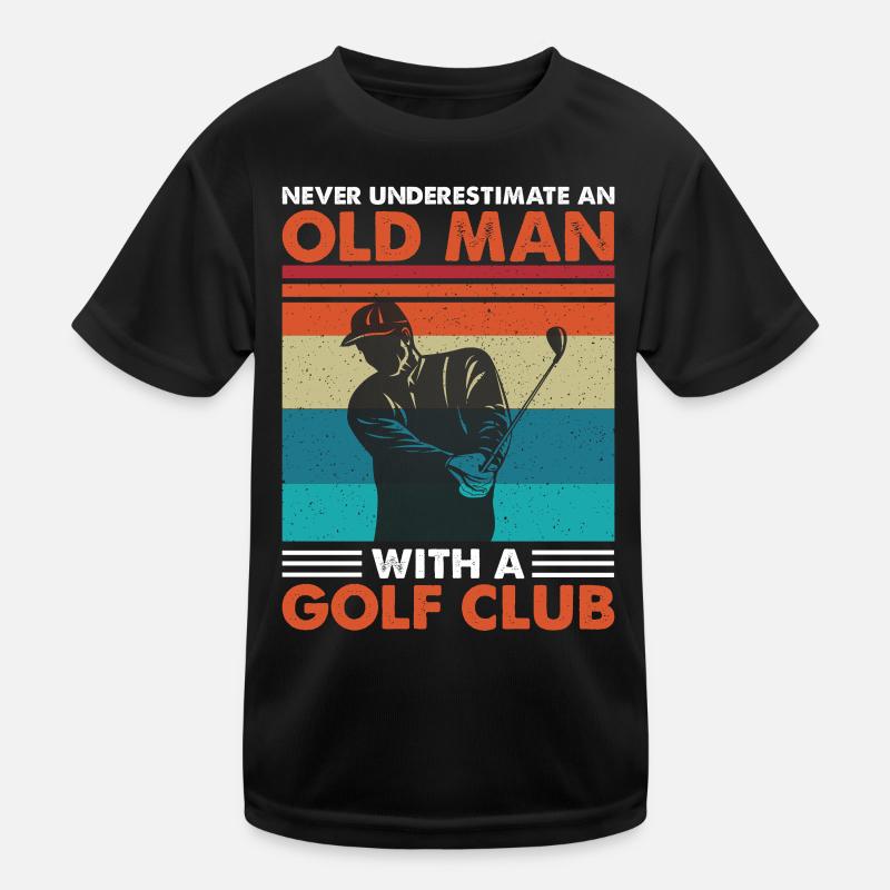 Golf Kinder Funktions-T-Shirt