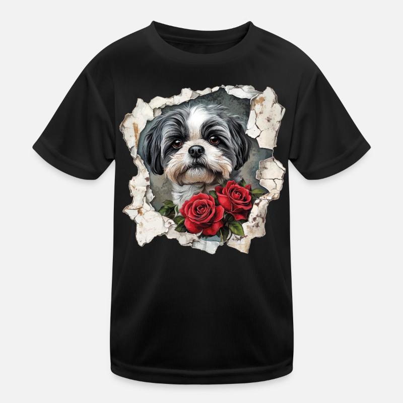 Shih Tzu T-shirt sport Enfant