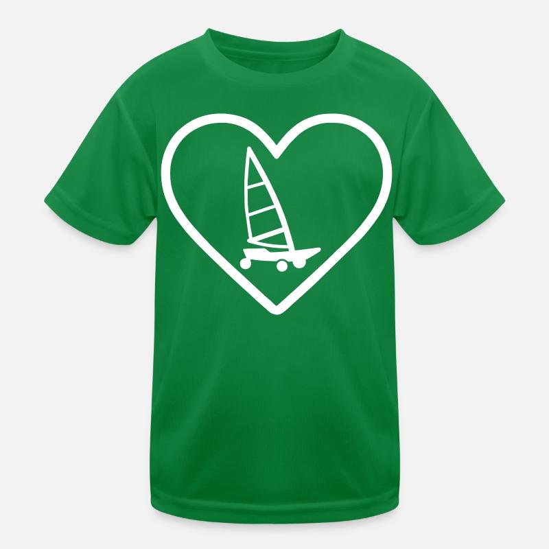 Heart Land Sailing – Attraction éolienne T-shirt sport Enfant