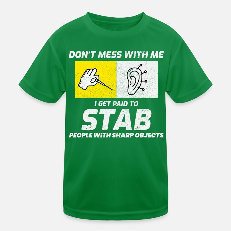 Licensed TCM Practitioner Expert Needling  Kids Functional T-Shirt