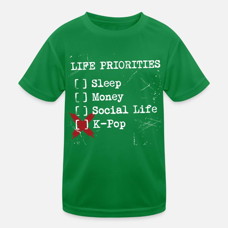La K-pop est ma seule priorité T-shirt sport Enfant
