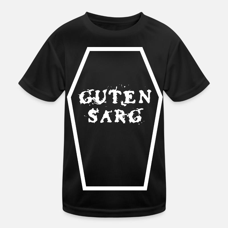 Good coffin Morbid pun Kids Functional T-Shirt