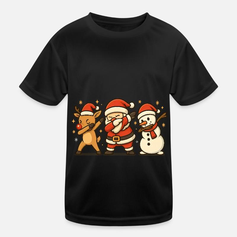DAB de Noël T-shirt sport Enfant