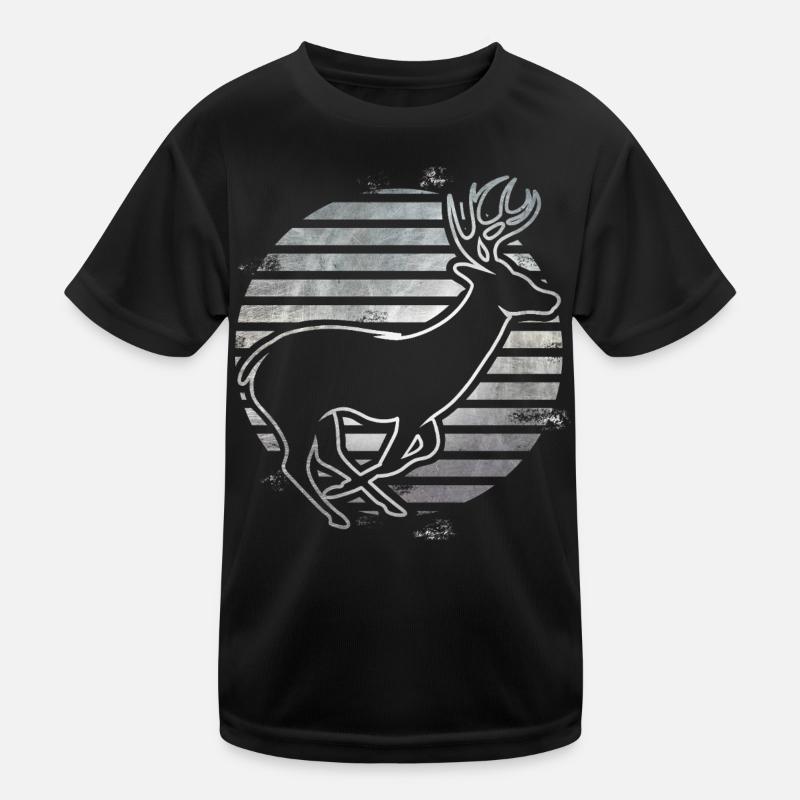 Reh Kinder Funktions-T-Shirt