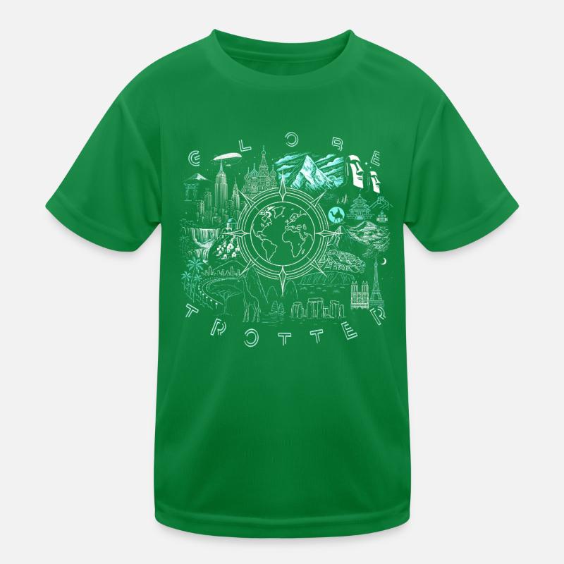 Globe-trotter T-shirt sport Enfant