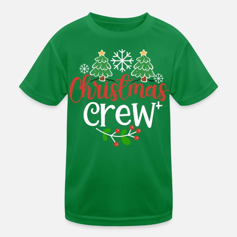 Équipage de Noël T-shirt sport Enfant