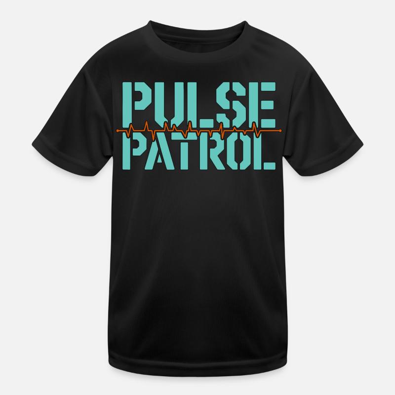 Cardiac Tech Pulse Patrol Pacemaker Technician Kinder Funktions-T-Shirt