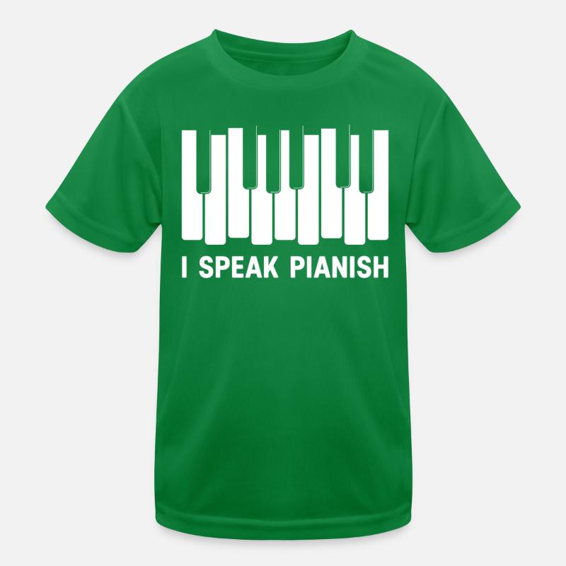 Je parle pianish T-shirt sport Enfant