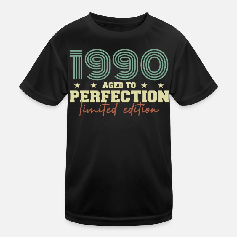 1990 Kinder Funktions-T-Shirt