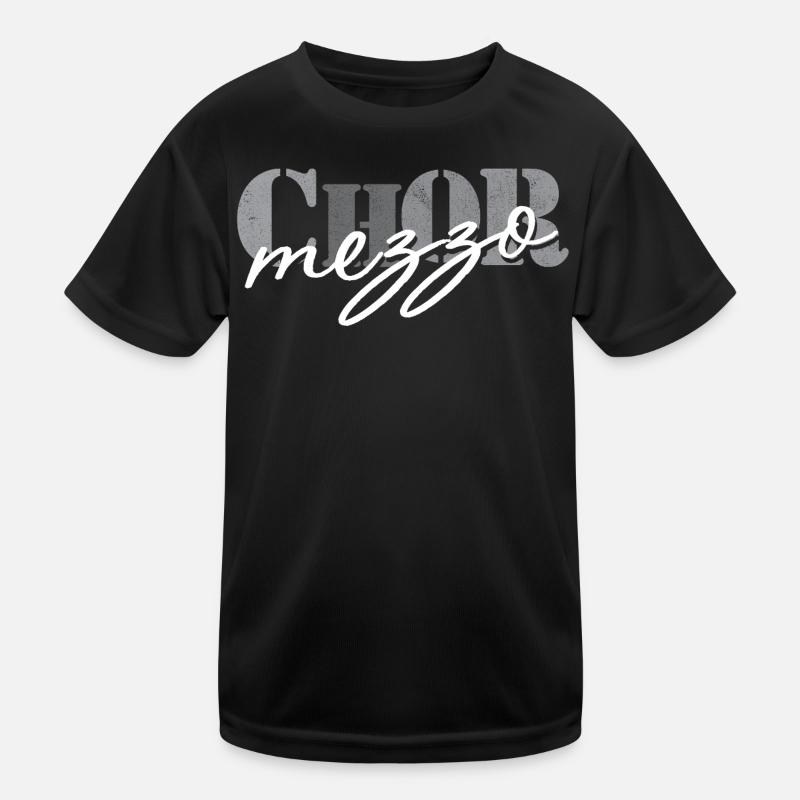 Choir mezzo-soprano Kids Functional T-Shirt