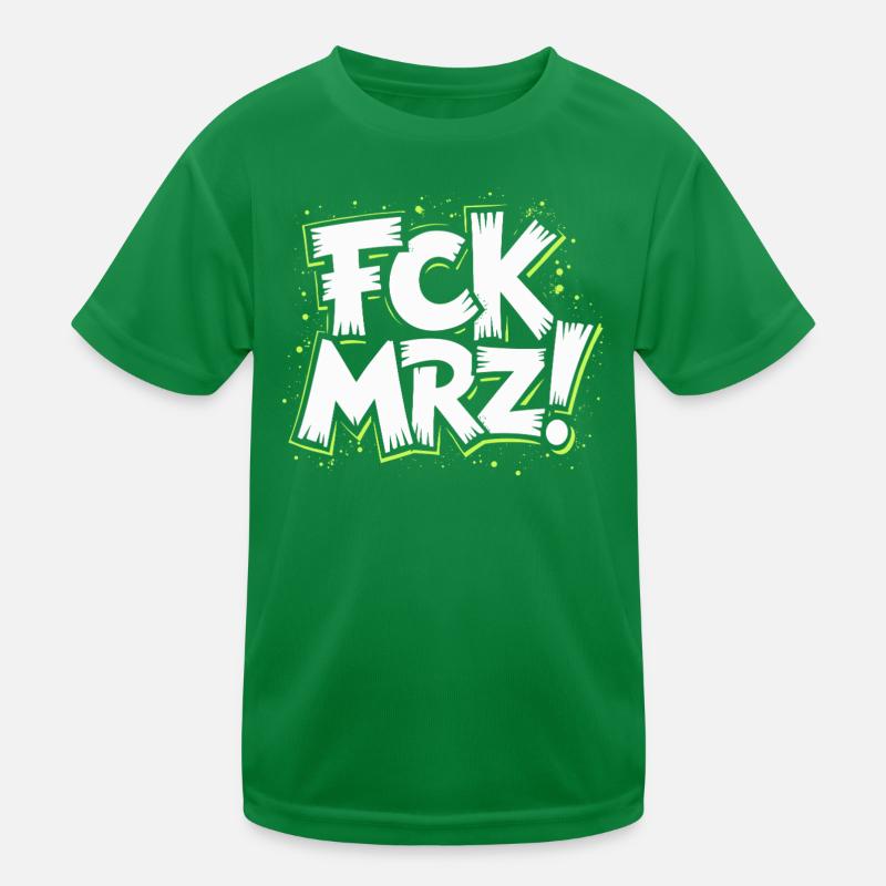 FCK MRZ Politischer Protest Slogan Kinder Funktions-T-Shirt
