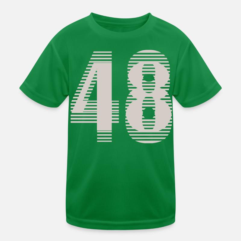 Numéro de course 48 – Passion du sport automobile T-shirt sport Enfant